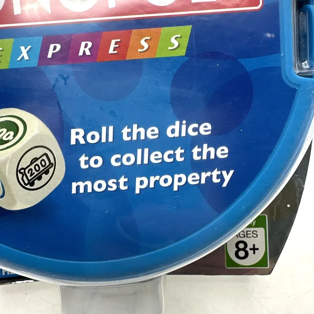 Monopoly Express 20 Minute Game 8+ 2-4 Players NEW SEALED